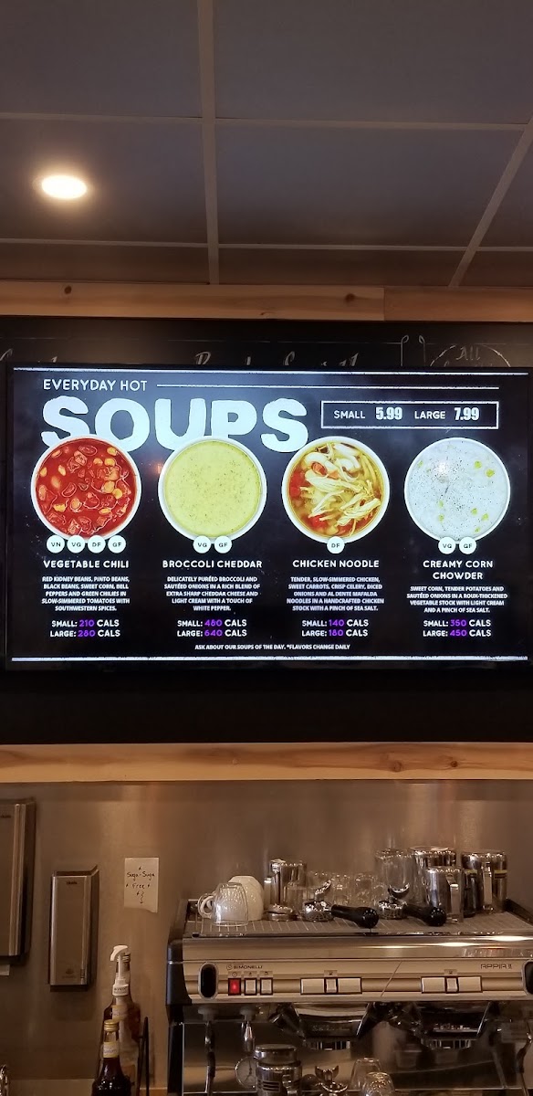 SoBol Hauppauge menu board