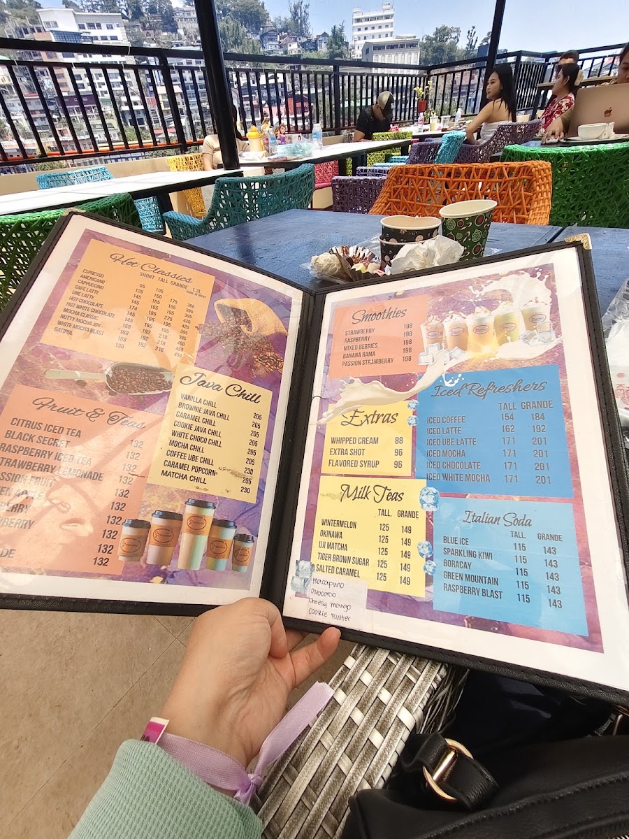 Sweetmates menu board