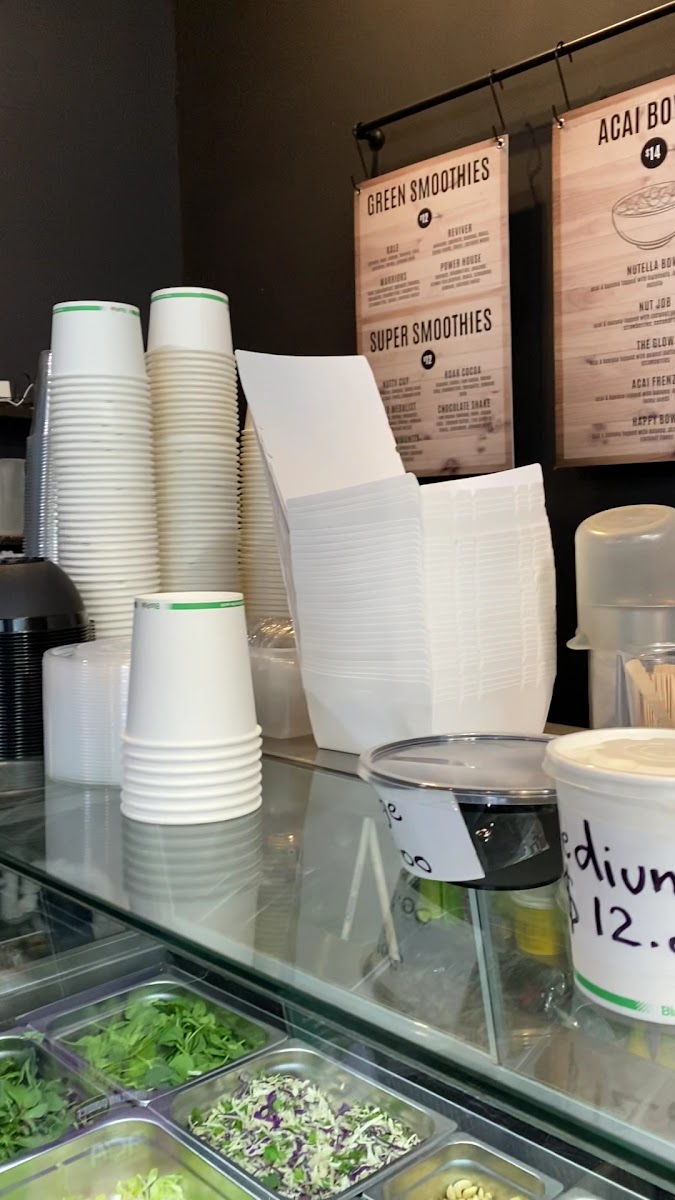 Toss’d menu board