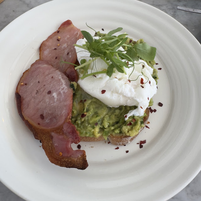 Avocado on Toast with Poached Eggs