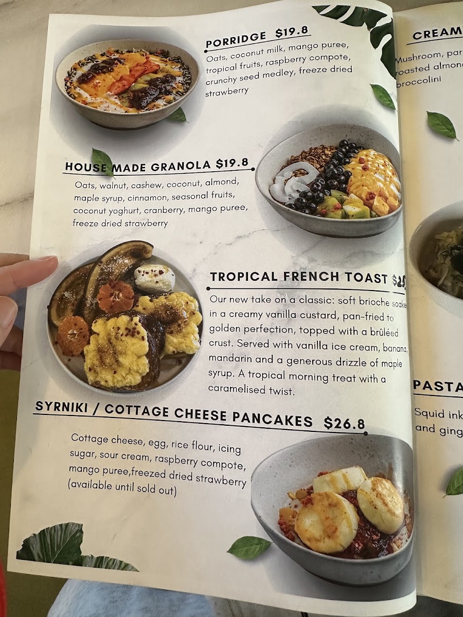 Crispy eatery menu board