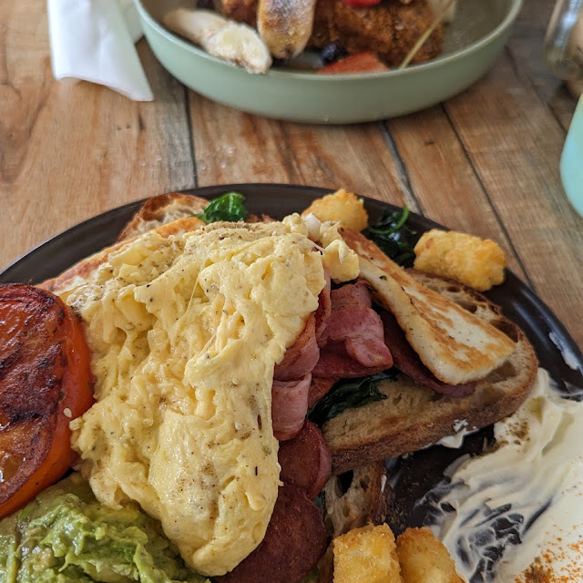 Big Breakfast Plate French Toast Breakfast