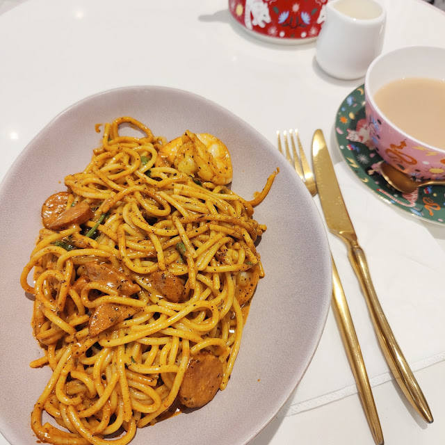 Cajun Prawn Pasta