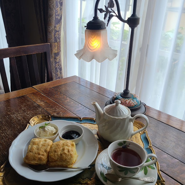 スコーンセット紅茶