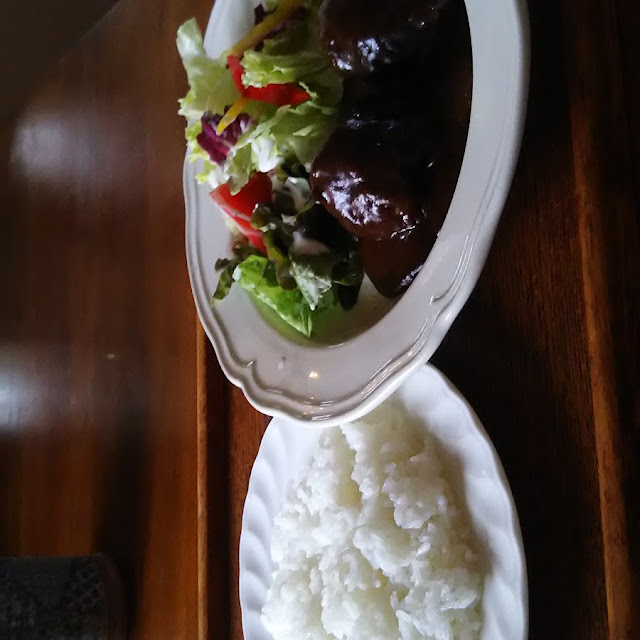 煮込みハンバーグです