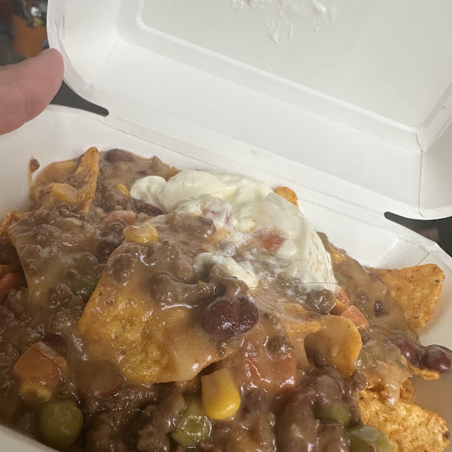 Nachos and Chili Beans