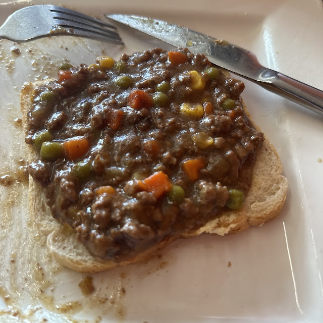 Mince on Toasts