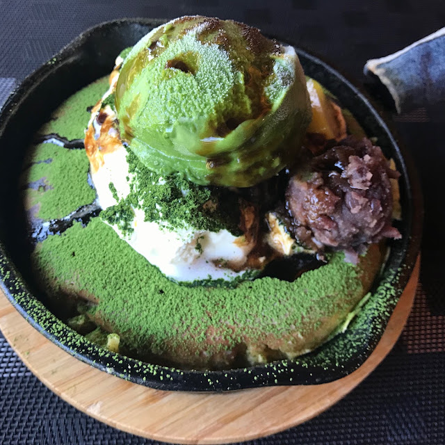河越抹茶パンケーキ