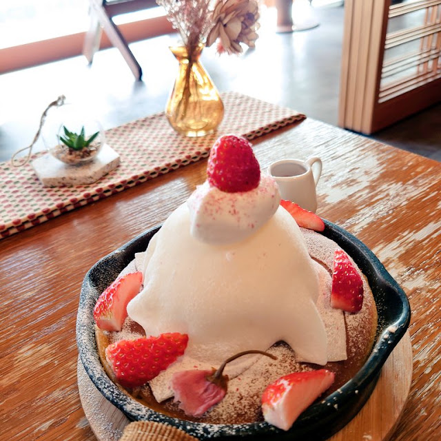 いちご大福 パンケーキ