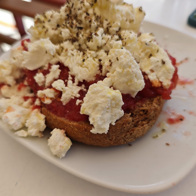 Dakos Rusk Olive Oil Tomato