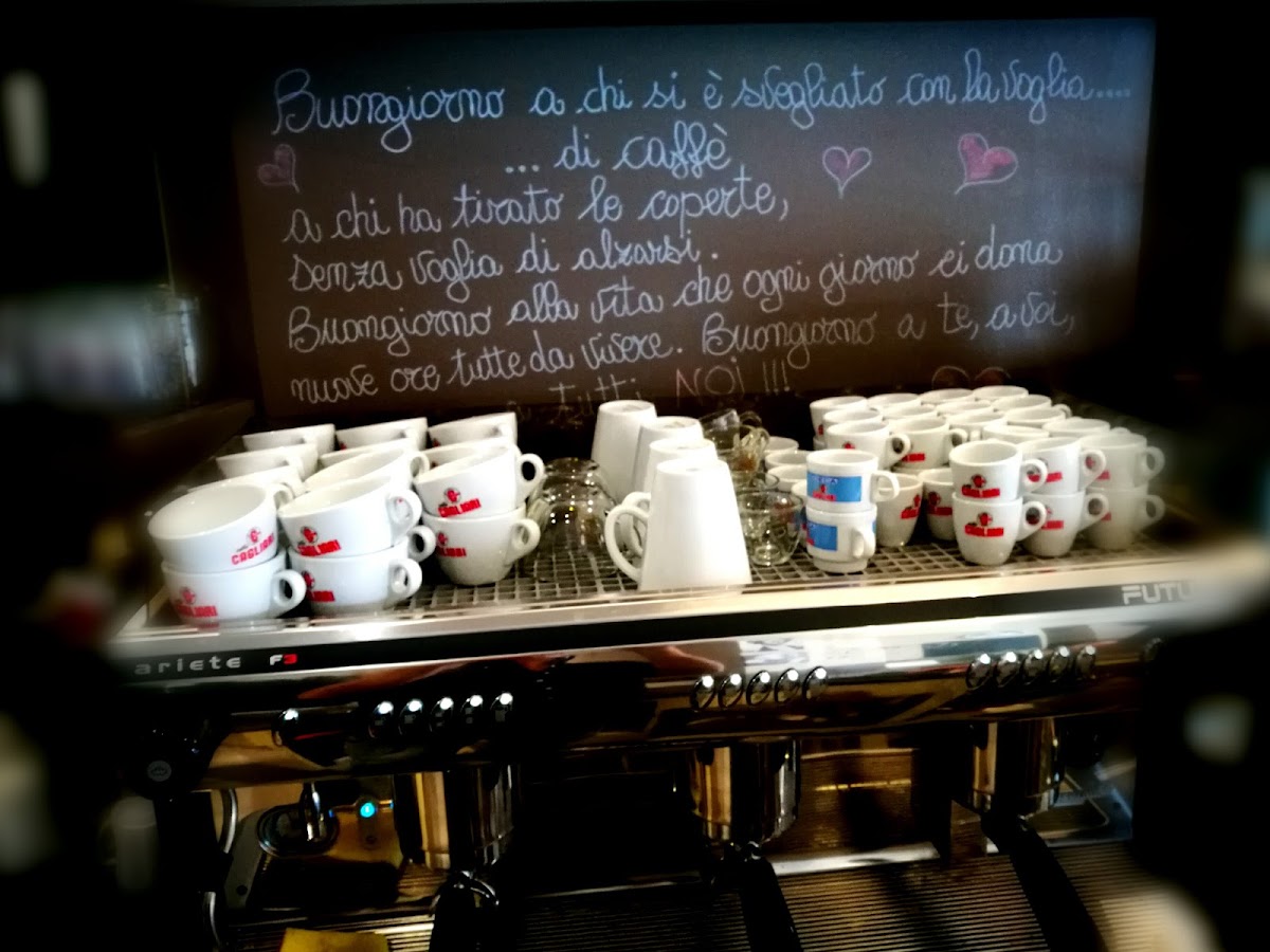Nuovo Bar Marilyn menu board