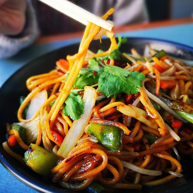 Vegetarian Stirfry Noodles