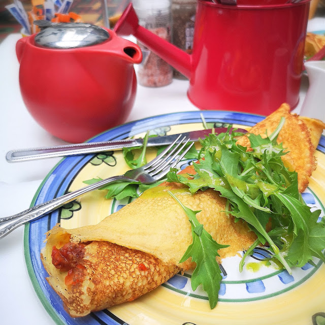 Brazilian Style Pancake with Beef Bolognese
