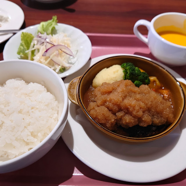 ハンバーグおろしソース