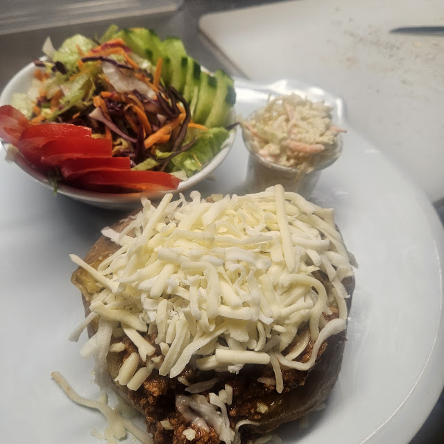 Jacket Potato with Salad