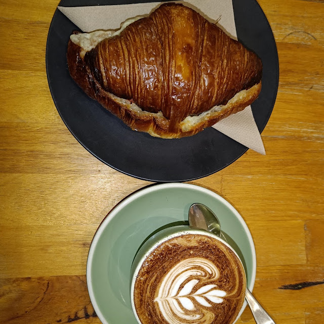 Croissant with Coffee