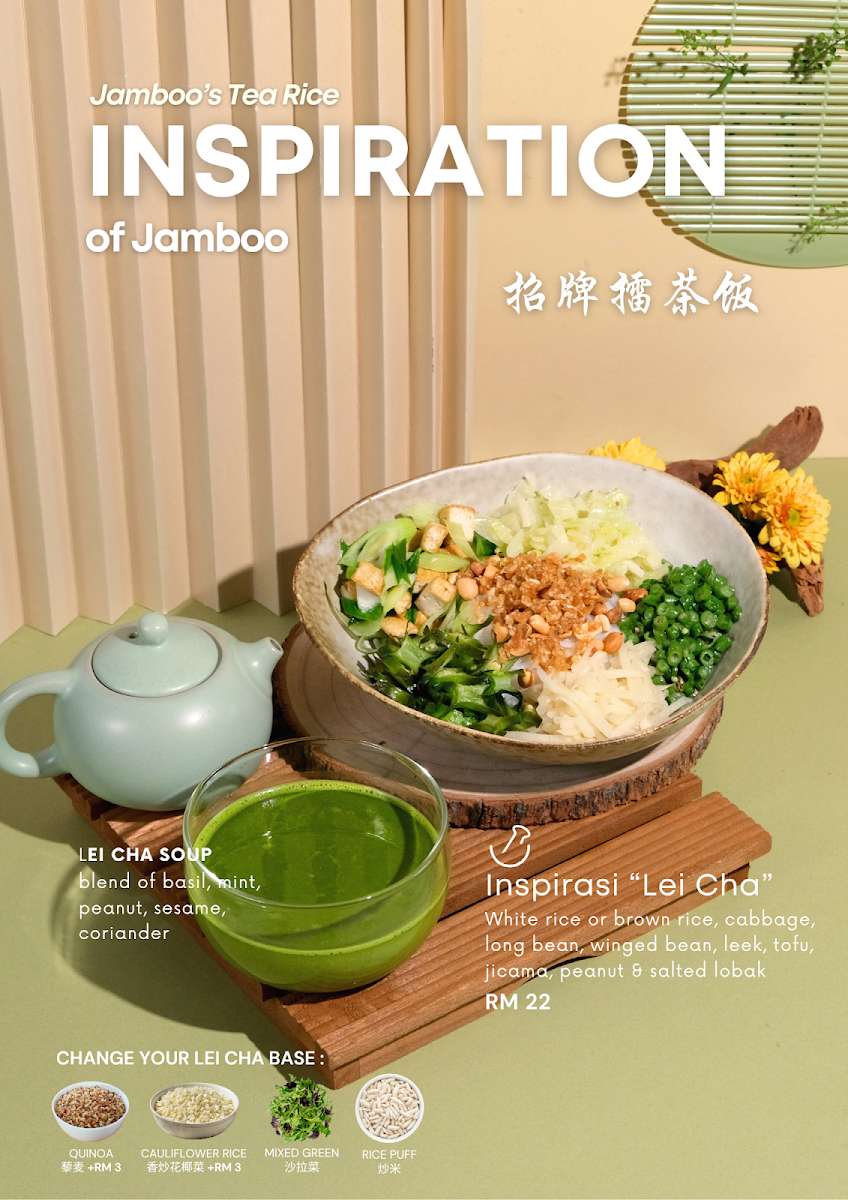 Jamboo menu board