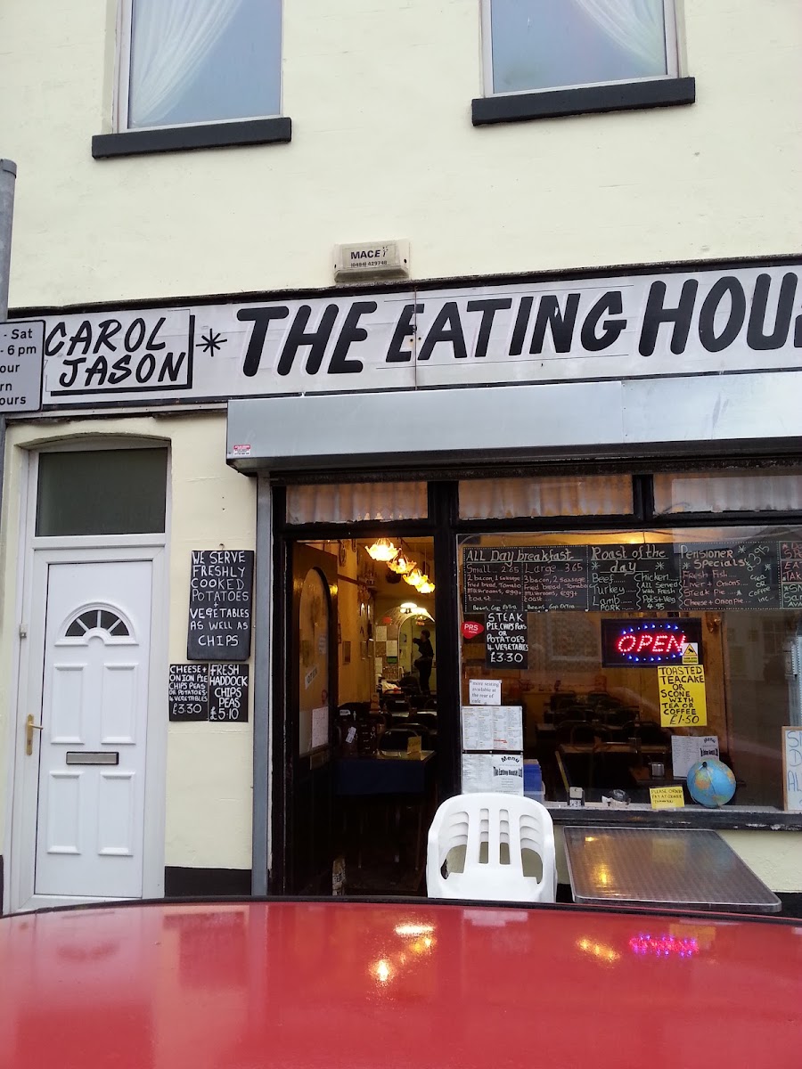 The Eating House menu board
