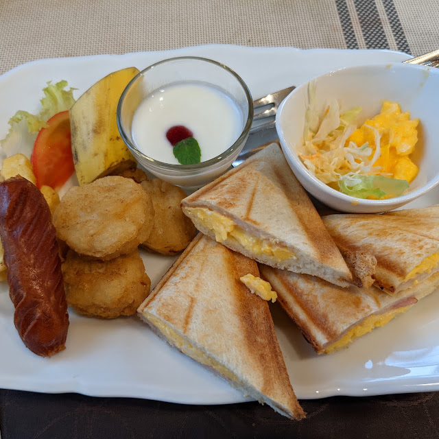 ホットサンドモーニング
