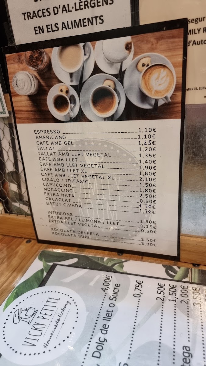 Family Room menu board