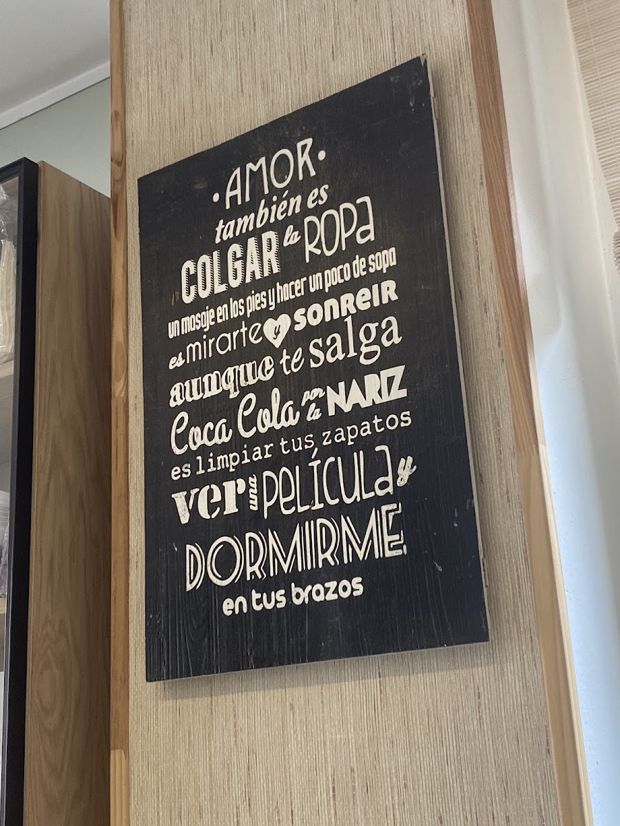Family Room menu board