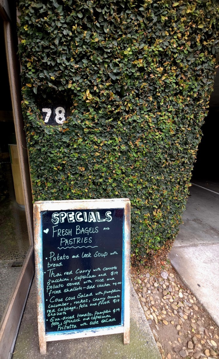 Harper's Kitchen menu board
