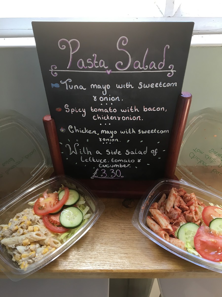 Mrs Potts By The River menu board