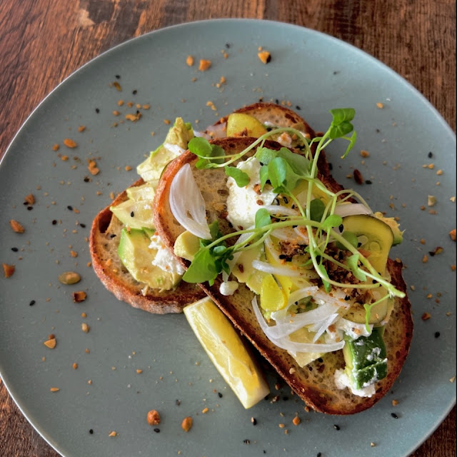 Smashed Avo on Sourdough Toast