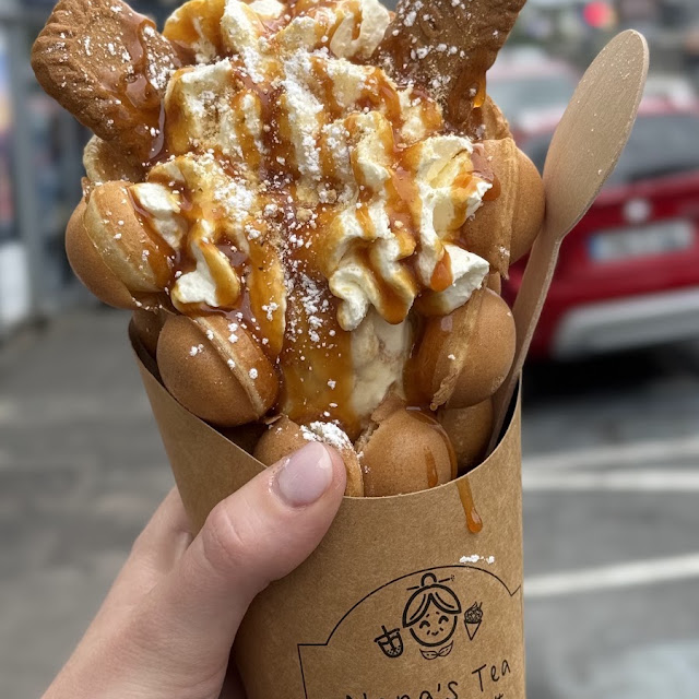 Biscoff Bubble Waffle