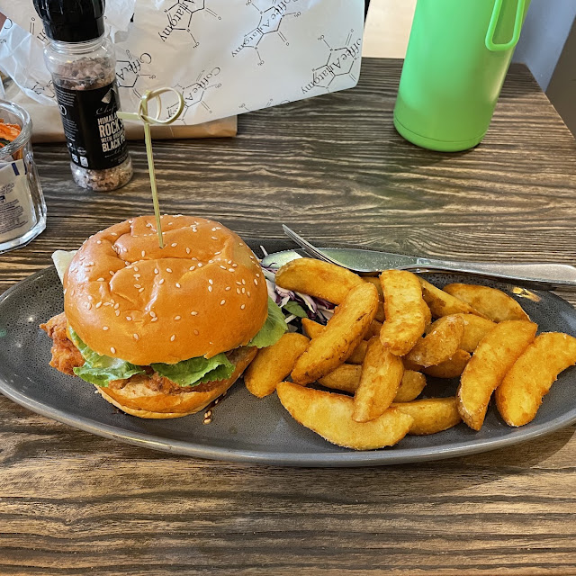 Kimchi Chicken Burger