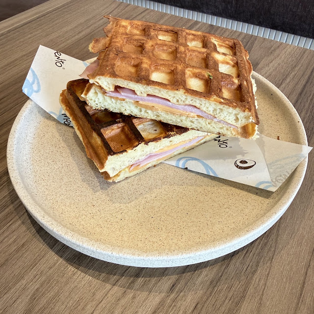 Ham & Cheese Waffle Toastie