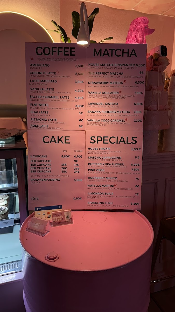 Homemade We Eat Fine menu board