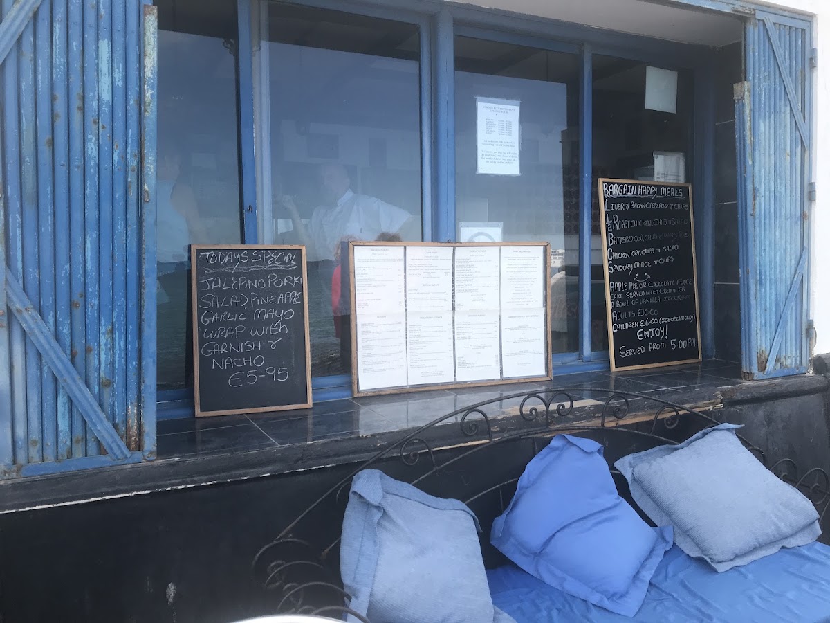 Cordon Blue menu board