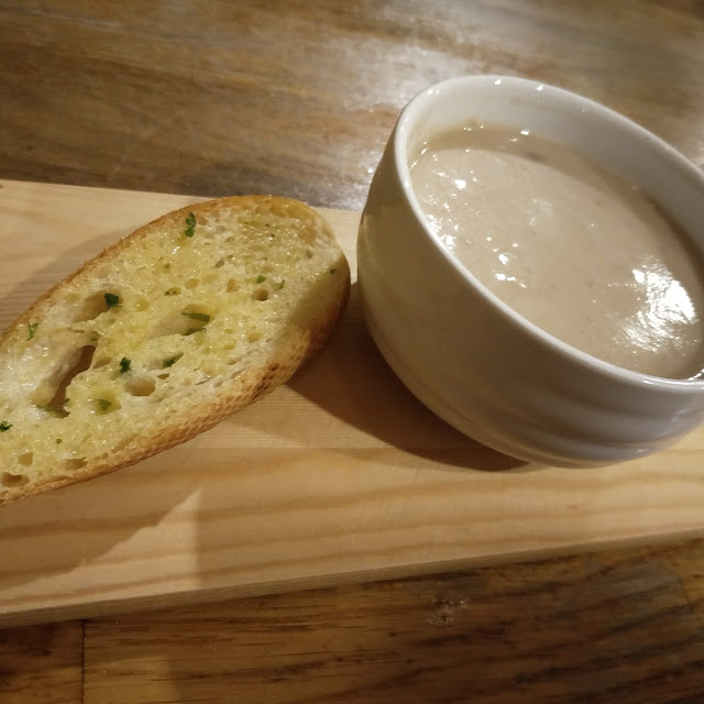 Musroom Soup & Ice Cream