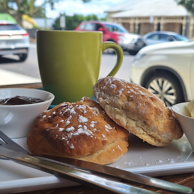 Scones Jam and Cream