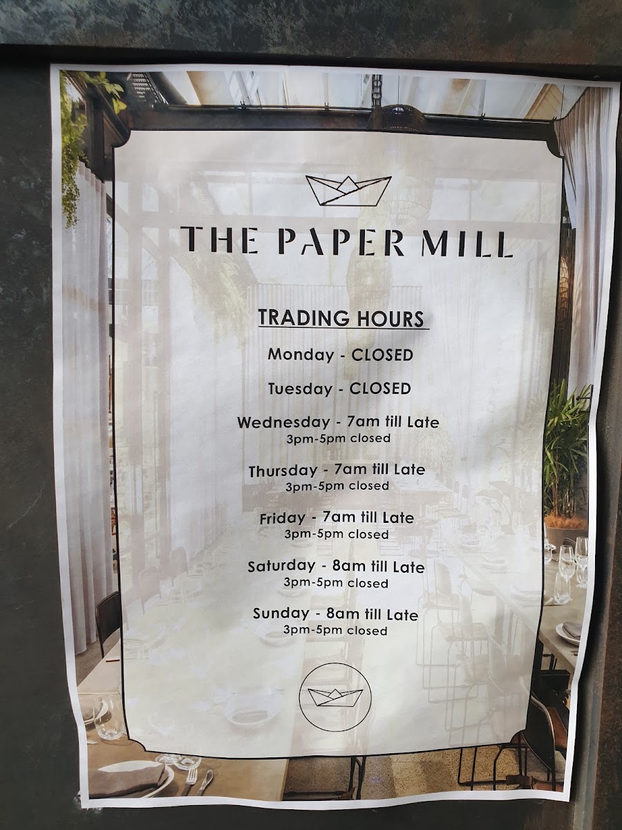 Shepherd's Lane Cafe & Dessert Bar menu board