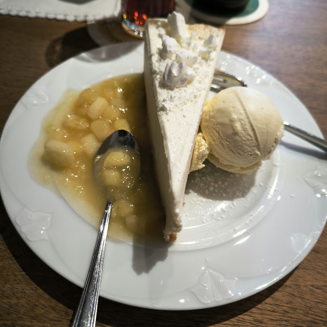 Schneeflocken Kuchen Mit Apfel