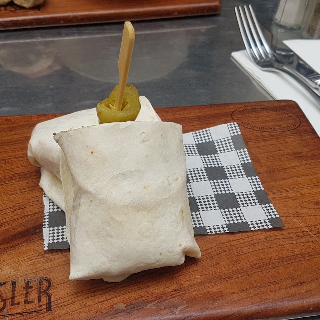 Greek Lamb Wrap