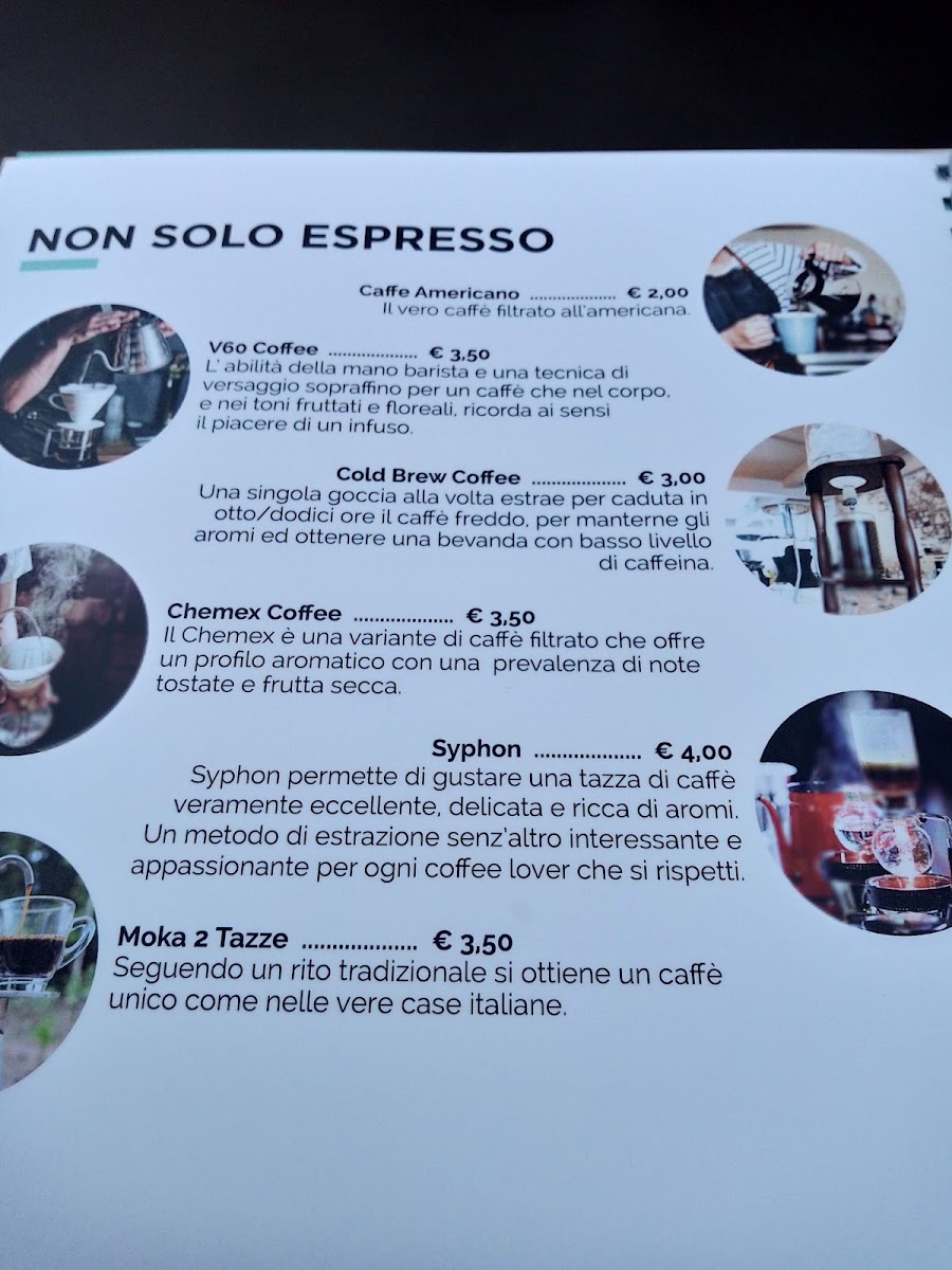 Drip Coffee Lab menu board