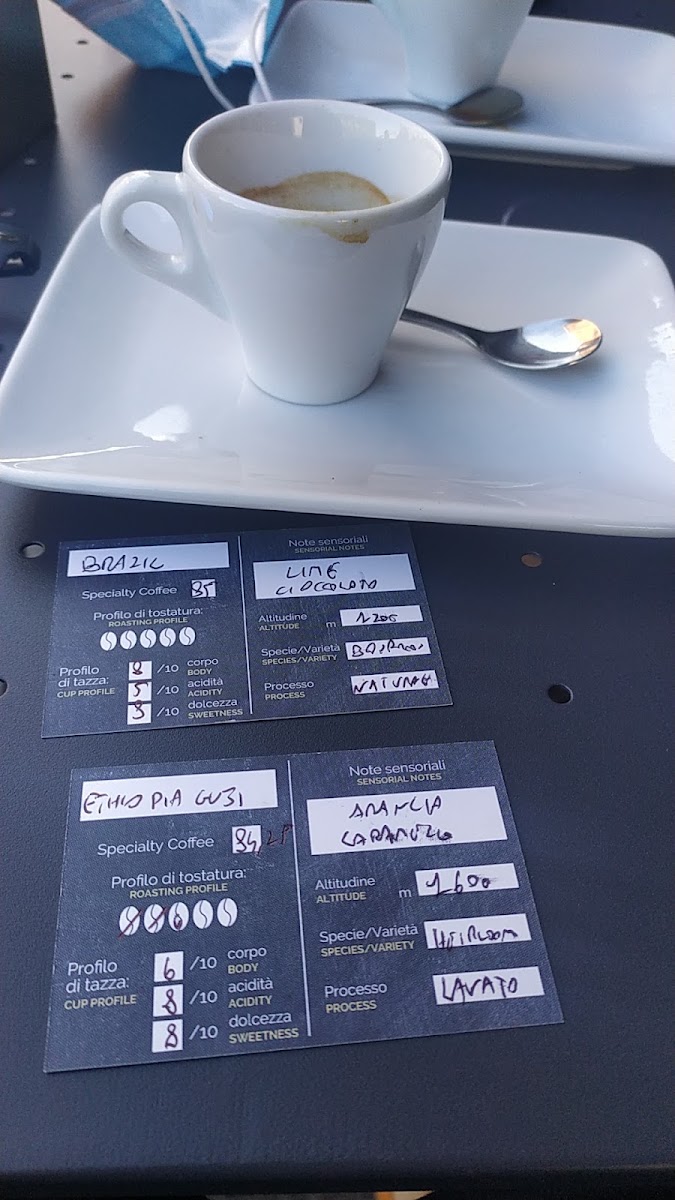 Drip Coffee Lab menu board