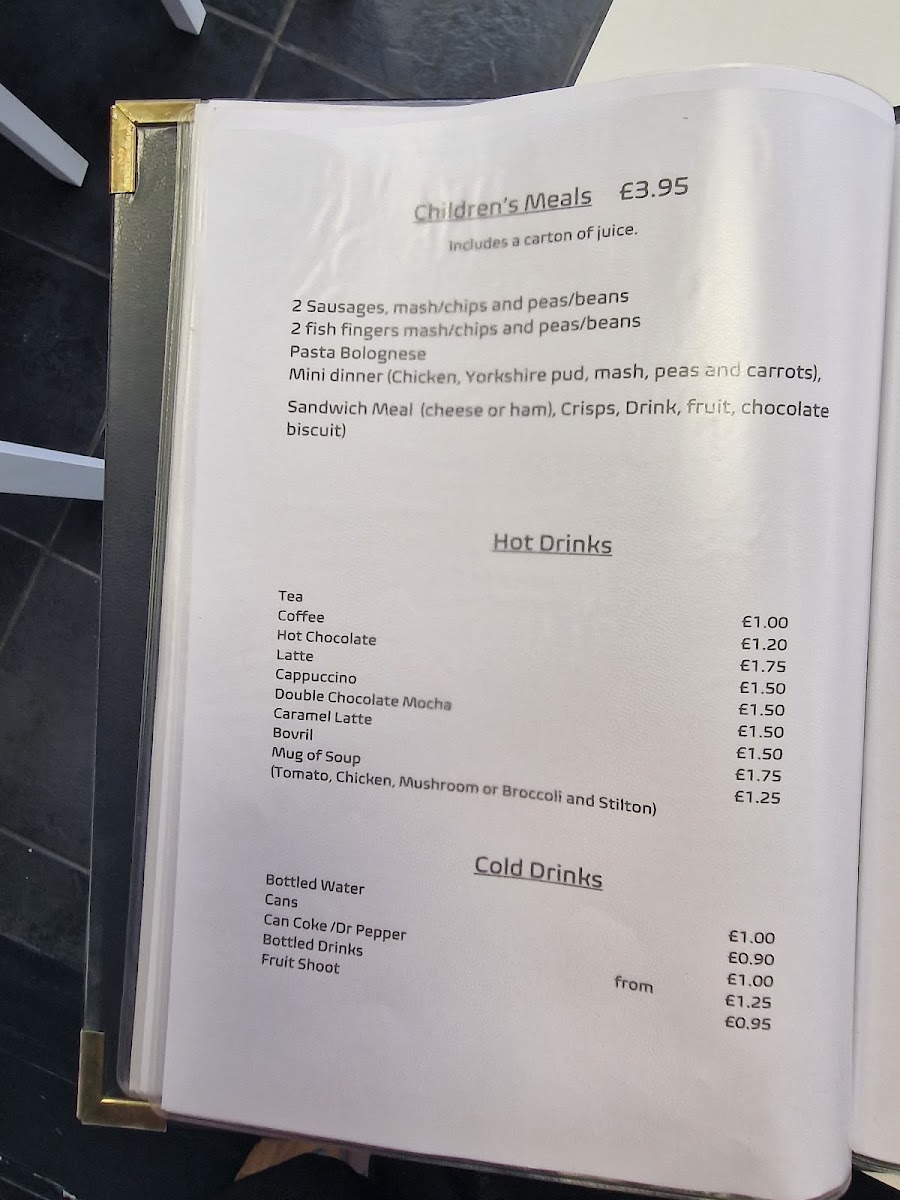 Tracy's Kitchen menu board