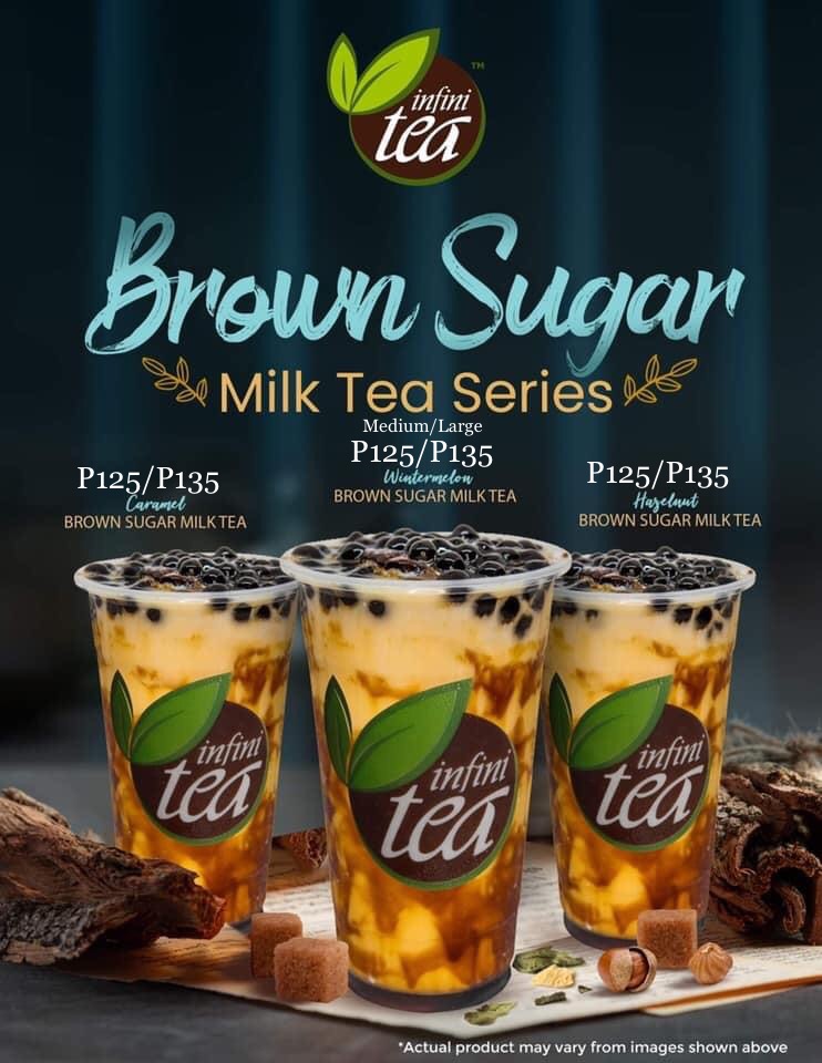 Infinitea Session menu board