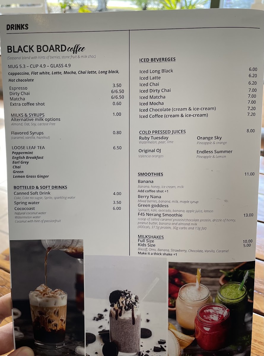 Grazeway menu board