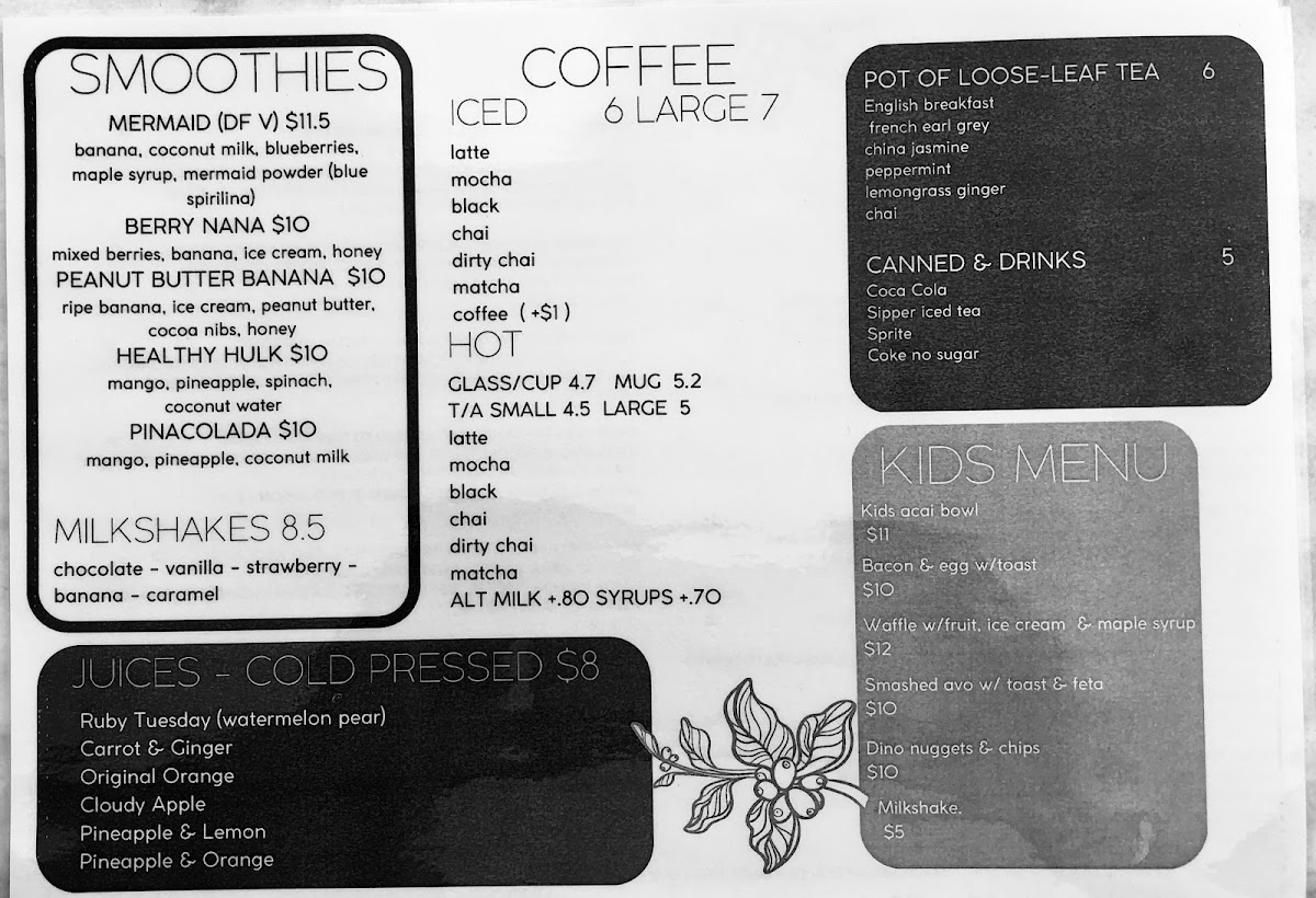 Grazeway menu board