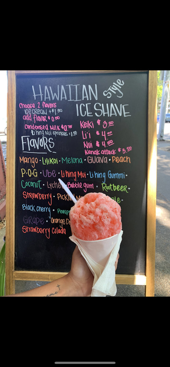 Kell's Koffee menu board