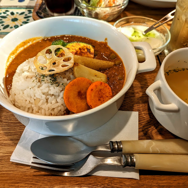 キーマカレーセット