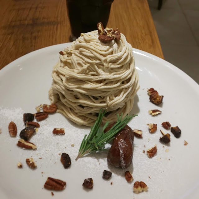 モンブランパンケーキ