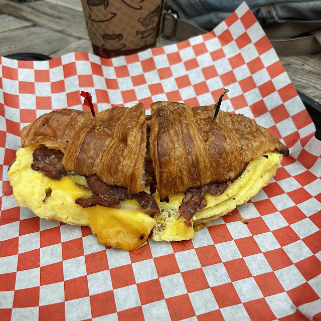Sausage Egg and Cheese Croissant