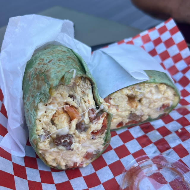 Breakfast Wrap with Sausage