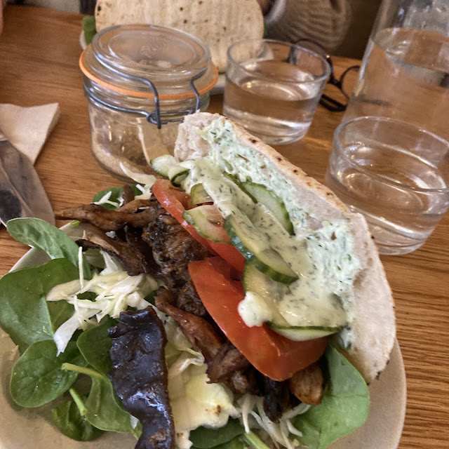 Mushroom Pita
